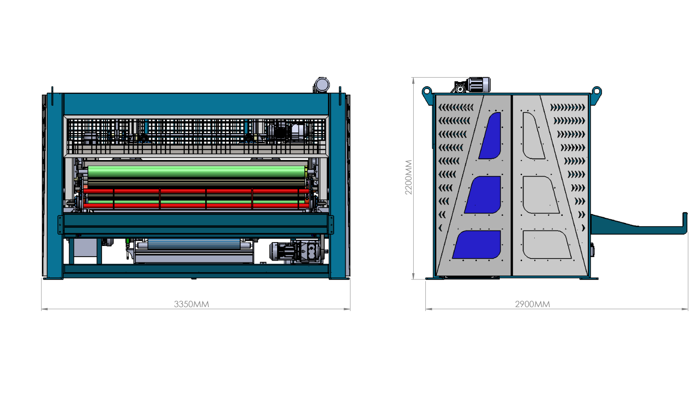 Automatic-Mattress-Roll-Pack-Machine-Dimensions