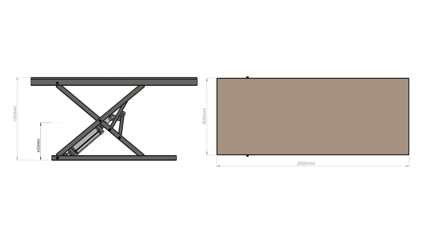 Pneumatic-Assembly-Table-Dimension