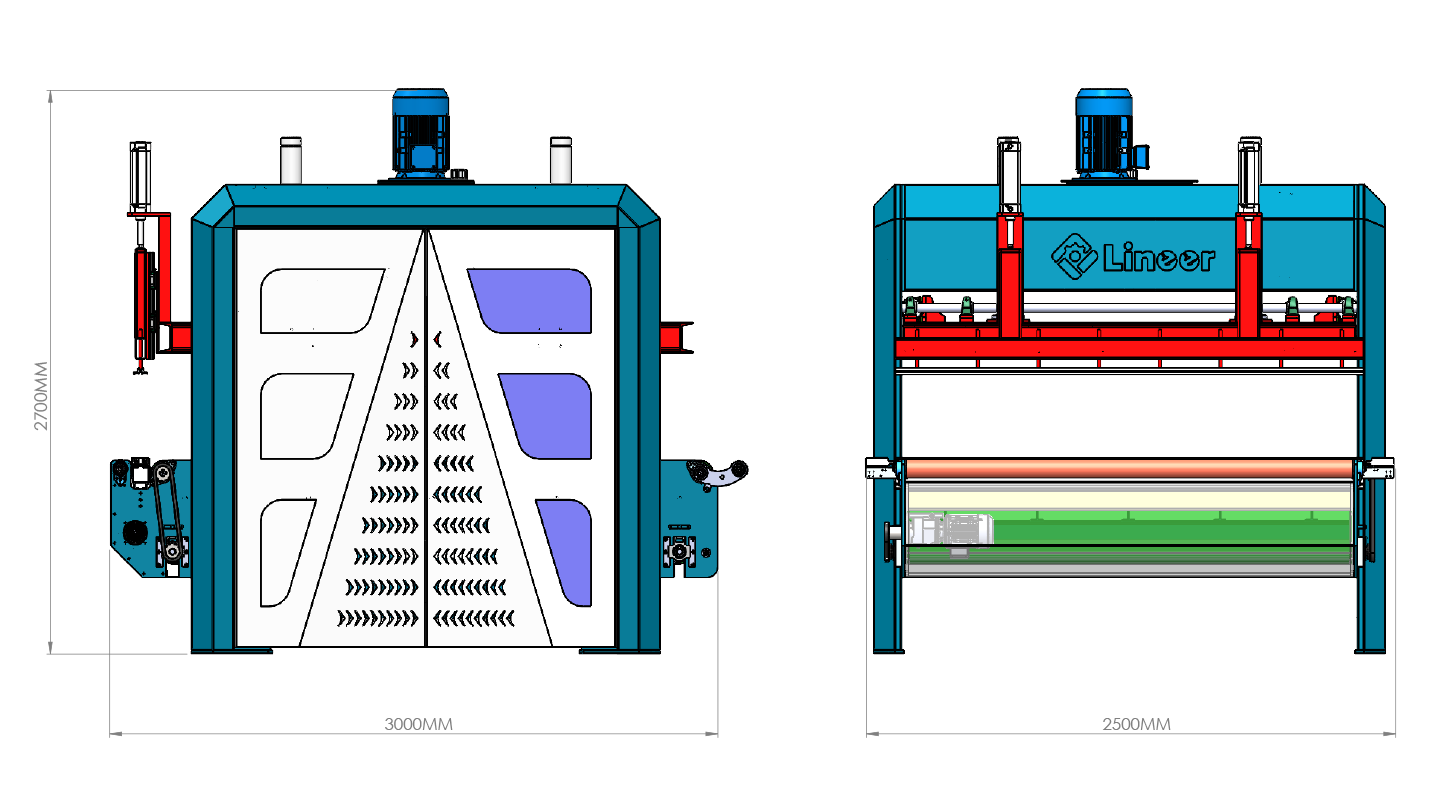 Semi-Automatic-HydraulicPress-Packaging-Machine-Dimensions